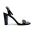 Hailey Dress Sandal In Black Leather - Black