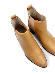 Melissa Chelsea Boot In Tan Leather