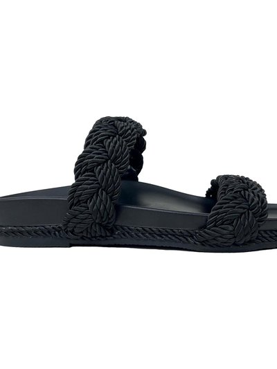 Yosi Samra Michelle Braided Sandal In Black product
