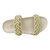 Michelle Braided Sandal In Gold