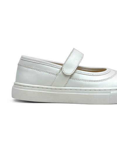 Yosi Samra Miss Adeline Slip-On In White - Kids product