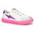Miss Bolt Sneaker In Purple & Neon Pink - Kids