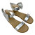 Miss Cambelle Crystal Bow Sandal In Silver - Kids