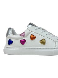 Miss Gaia Hearts Sneaker In Multicolor - Kids - Multicolor