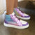 Miss Hannah Sneaker In Purple Multi - Kids