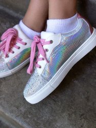 Miss Harper Sneaker In Iridescent - Kids