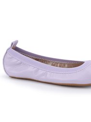 Miss Samara Ballet Flat In Dusty Lavender Patent - Kids