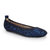 Miss Samara Ballet Flat In Navy Glitter - Kids