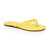 Rivington Stud Flip Flop In Canary Yellow