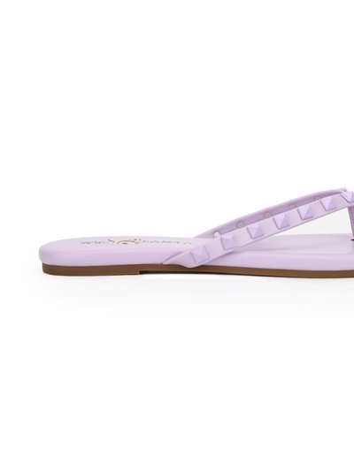 Yosi Samra Rivington Stud Flip Flop In Lavender product