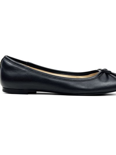 Yosi Samra Sadie Ballet Flat In Black Nappa Leather product