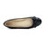 Sadie Ballet Flat In Black Nappa Leather