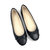 Sadie Ballet Flat In Black Nappa Leather