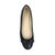 Sadie Ballet Flat In Black Nappa Leather