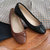 Sadie Ballet Flat In Black Nappa Leather