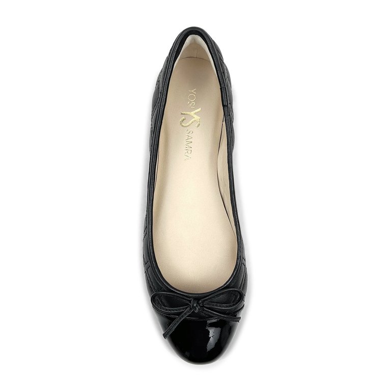 Yosi samra black ballet on sale flats