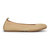 Samara Foldable Ballet Flat In Latte Leather - Latte Leather