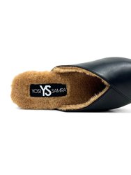 Valentina Faux Fur Mule