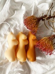 Female Shaped Soy & BeesWax Candle
