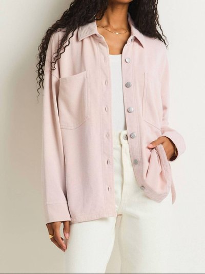 Z Supply All Day Knit Jacket In Rose product