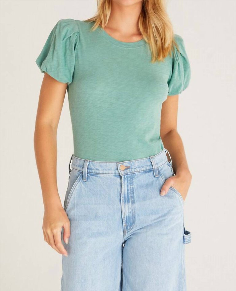 Alyce Slub Top - Cactus