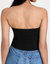 April Sleek Tube Top In Black