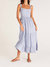 Ayla Midi Dress In Marina Blue - Marina Blue