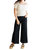 Billie Wide Leg Pants In Black - Black