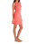 Carolina Rib Mini Dress In Mineral Red