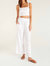 Cassidy Full Length Pant In White