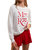 Cassie Merry Long Sleeve Top - Vanilla Ice