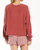 Celine Elf Long Sleeve Top In Red