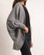 Commuter Fleece Cardigan In Heather Grey