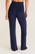 Crossover Rib Legging Pant In Navy