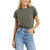 Distressed Tee In Seawood - Seawood