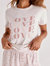 Easy Love Tee In White