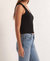 Easy Rib Top In Black