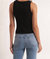 Easy Rib Top In Black