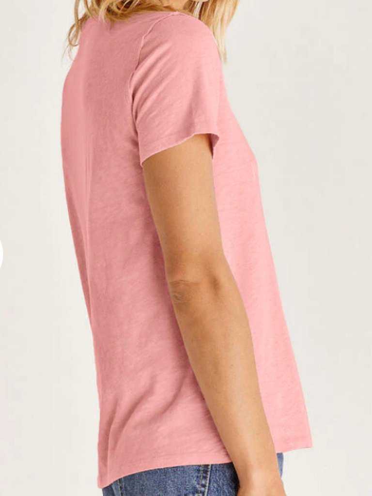 Easy Wine Tee In Guava