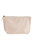 Ella Stripe Small Pouch In Neutral Taupe - Neutral Taupe