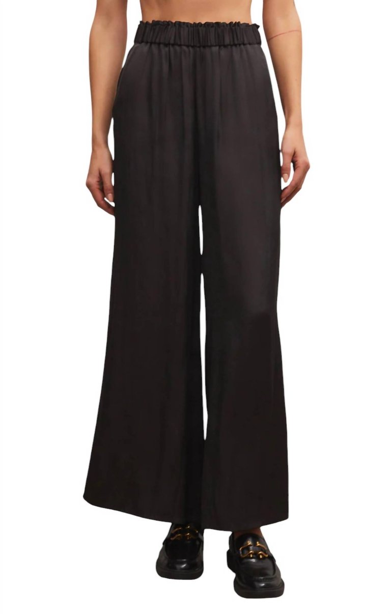 Estate Lux Sheen Pant In Blk - Blk