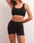 Everyday Lounge Bike Short In Black - Black