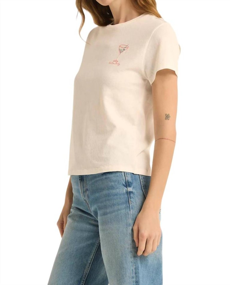 Extra Dirty Day Trip Tee In Sea Salt