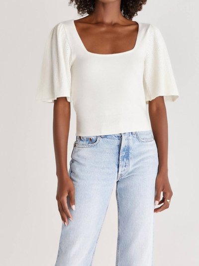 Z Supply Gigi Pointelle Sweater Top product