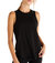 Glow With The Flow Tank Top In Black - Black