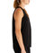 Glow With The Flow Tank Top In Black