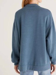 Half Zip Modern Weekender Sweatshirt