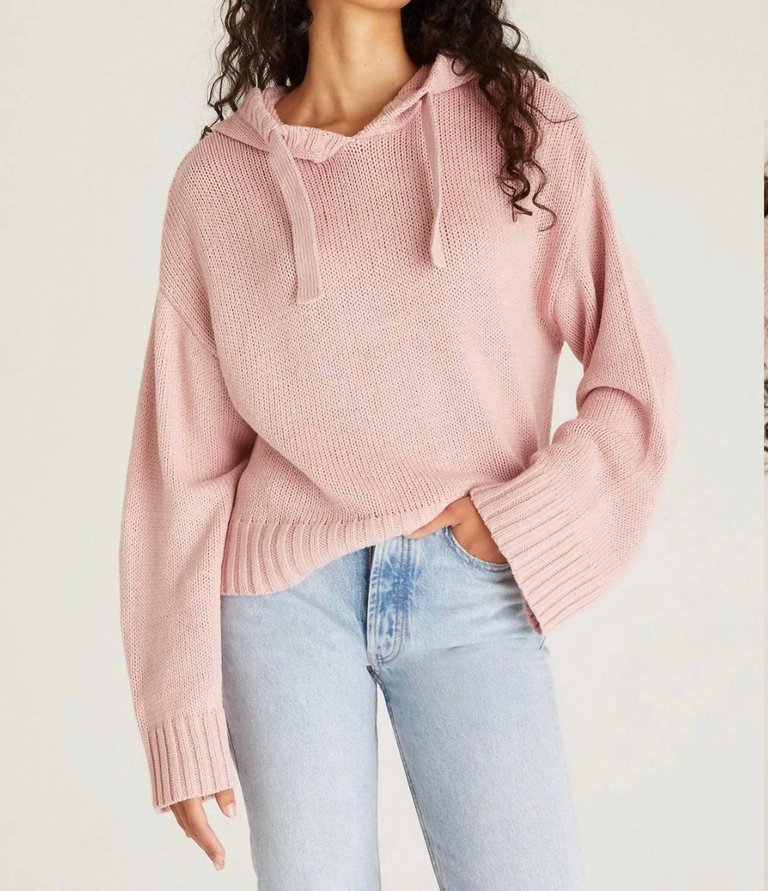 Harley Hoodie Sweater In Pink - Pink