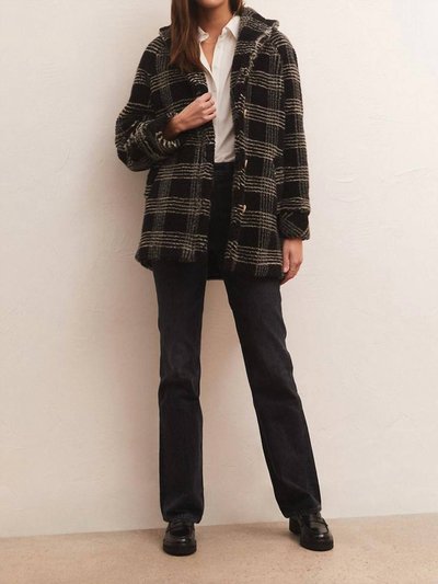 Z Supply Hastings Sherpa Plaid Coat product