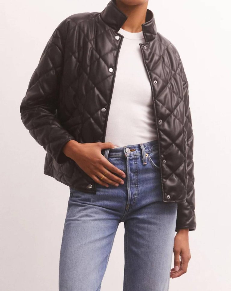 Heritage Faux Leather Jacket